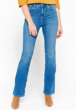 LOLALIZA Jeansy Bootcut - Blue