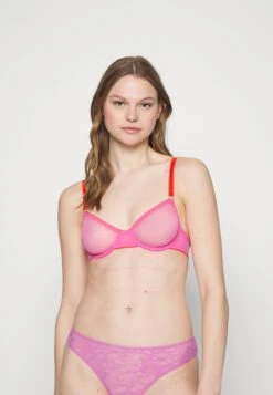 DORA LARSEN PIXIE CLEAN - Biustonosz Z Fiszbiną - Pink