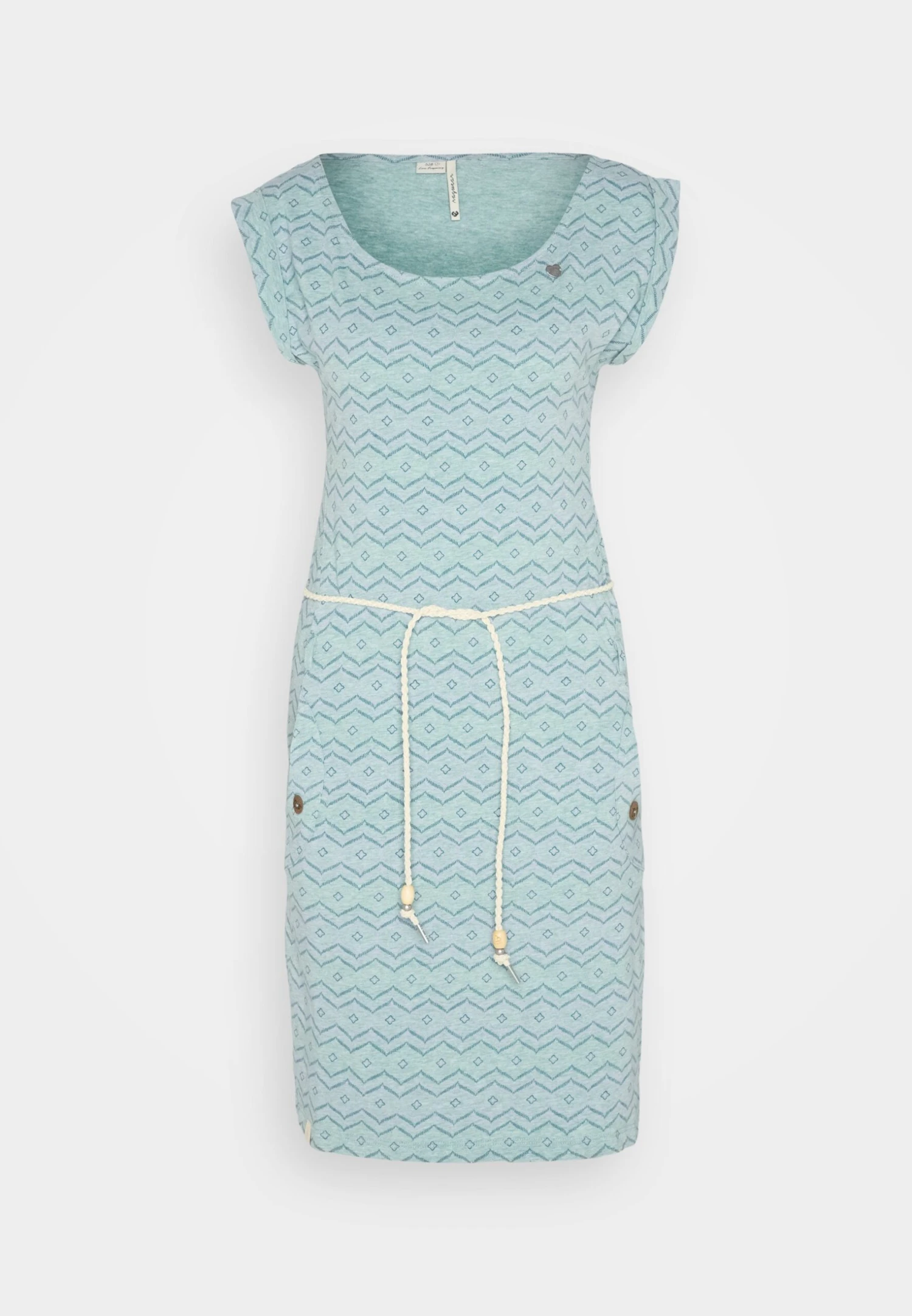 Ragwear TAGG ZIG ZAG - Sukienka Z Dżerseju - Aqua - obrazek 5