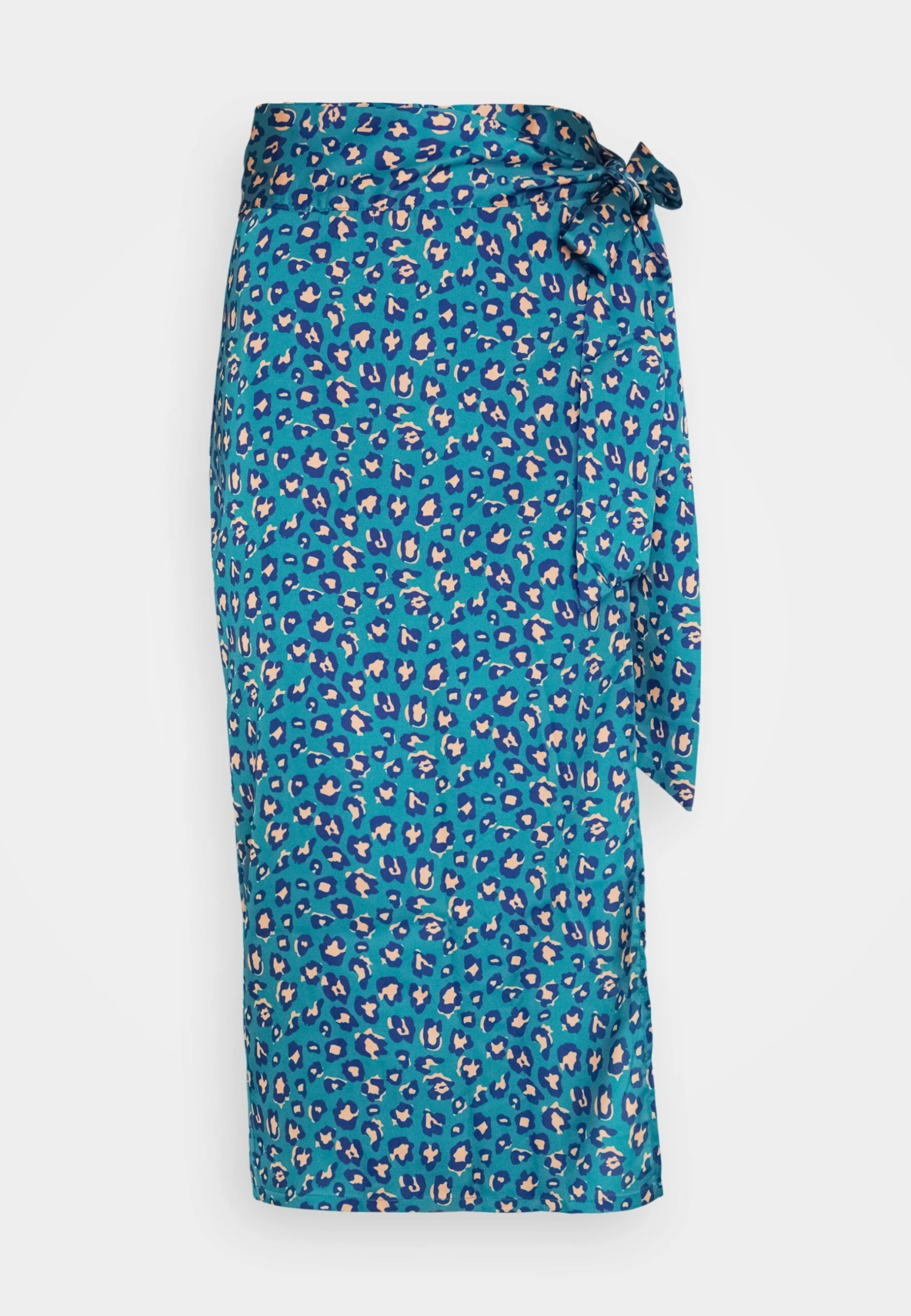 NEVER FULLY DRESSED JASPRE SKIRT - Spódnica Z Zakładką - Teal - obrazek 5