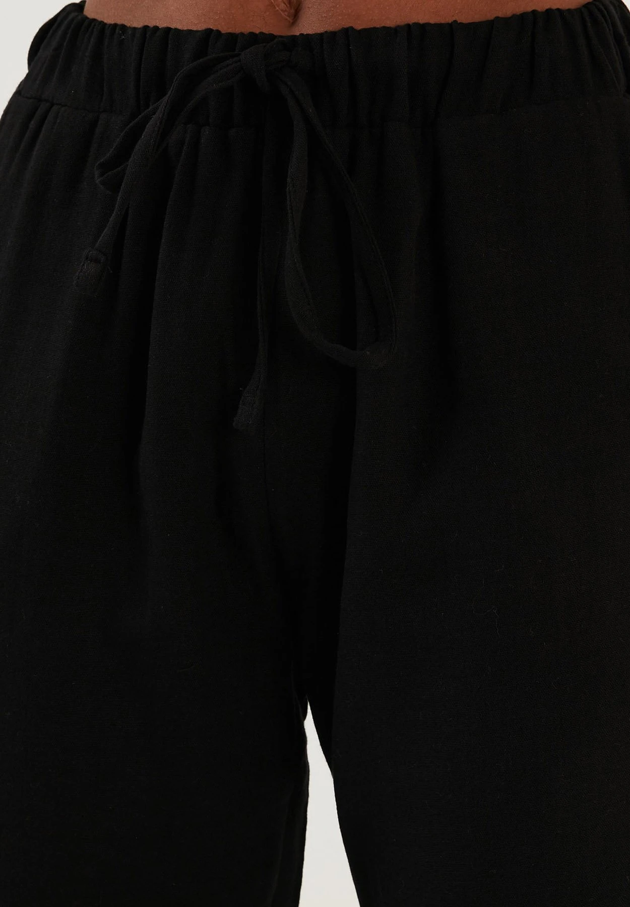 LELA REGULAR FIT - Spodnie Treningowe - Black - obrazek 4