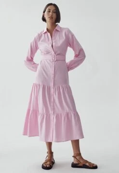 Calli ISABELLA - Sukienka Koszulowa - Pale Pink