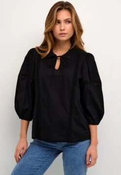 Kaffe KAHANNAH - Bluzka - Black Deep