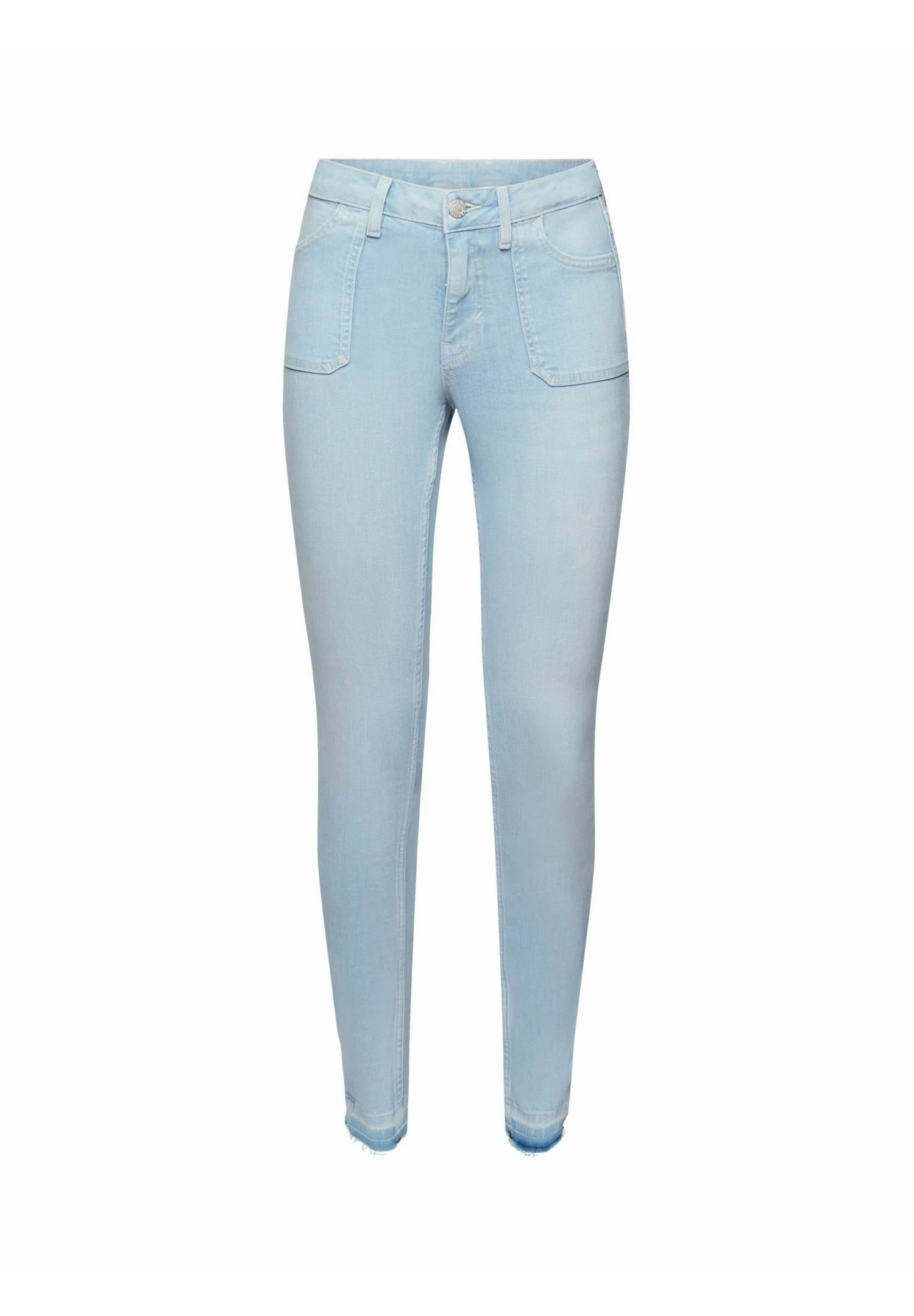 ESPRIT AUS MIT STRETCHKOMFORT - Jeansy Skinny Fit - Blue Bleached - obrazek 8