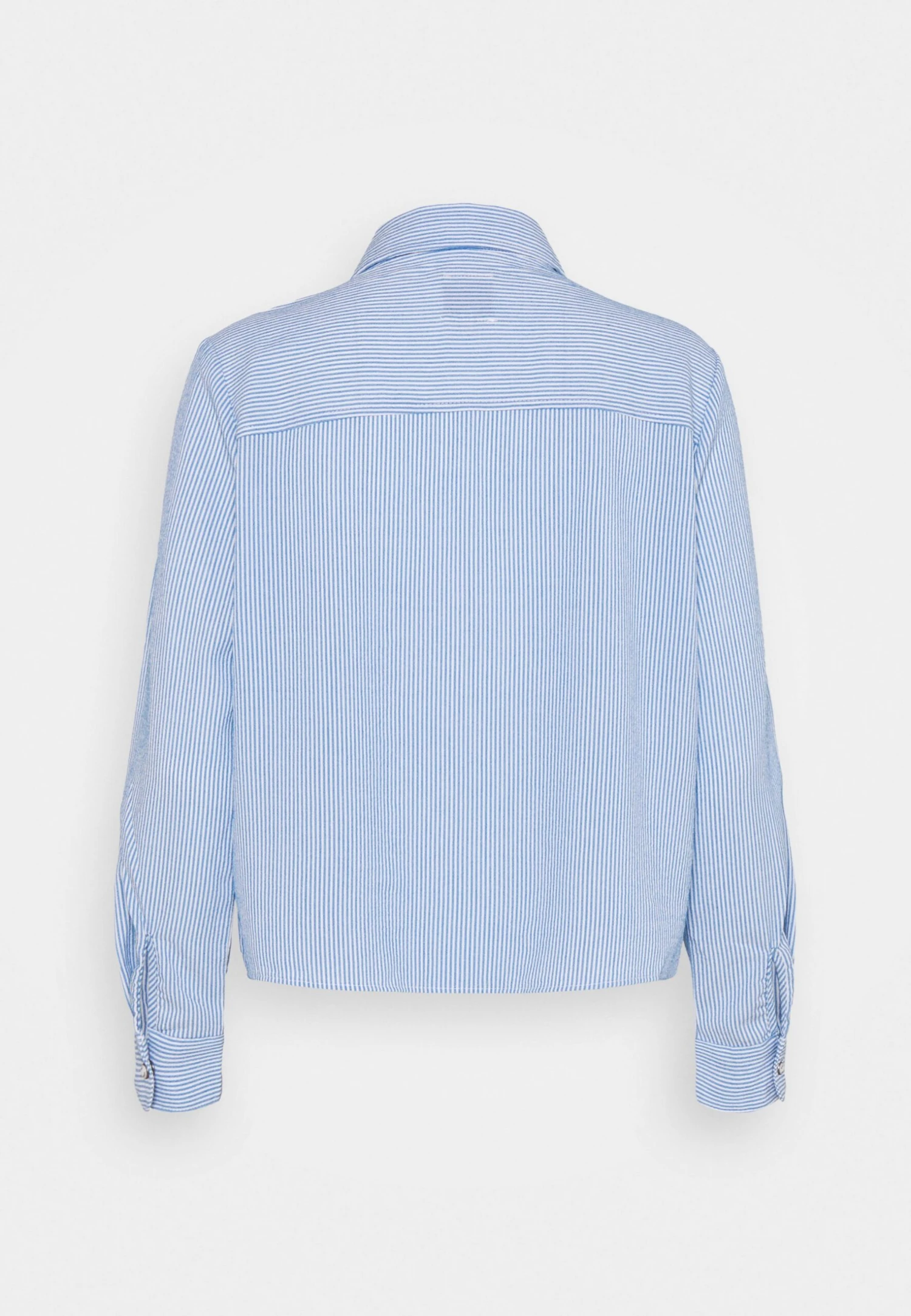 ONLY ONLLECEY - Koszula - Cloud Dancer/medium Blue - obrazek 5