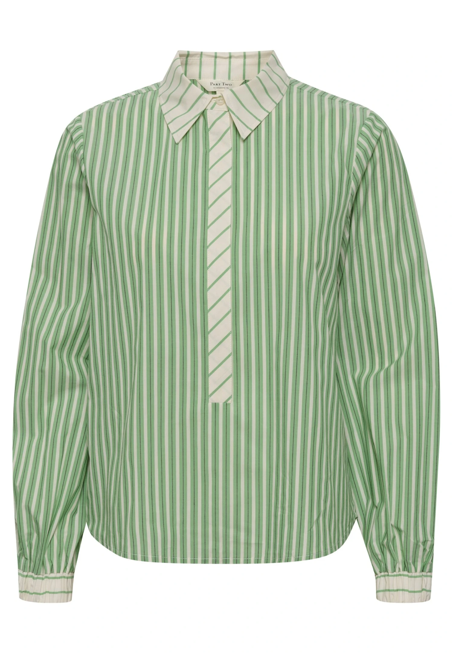 Part Two SADAPW SH - Bluzka - Greenbriar Stripe Mix - obrazek 5