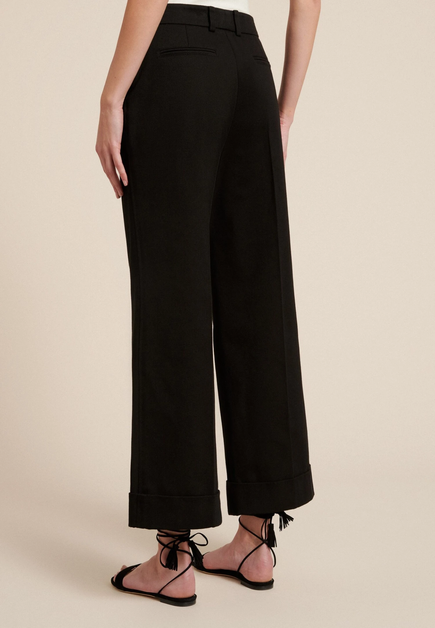 LUISA SPAGNOLI ATTRAZIONE - Spodnie Materiałowe - Nero - obrazek 2