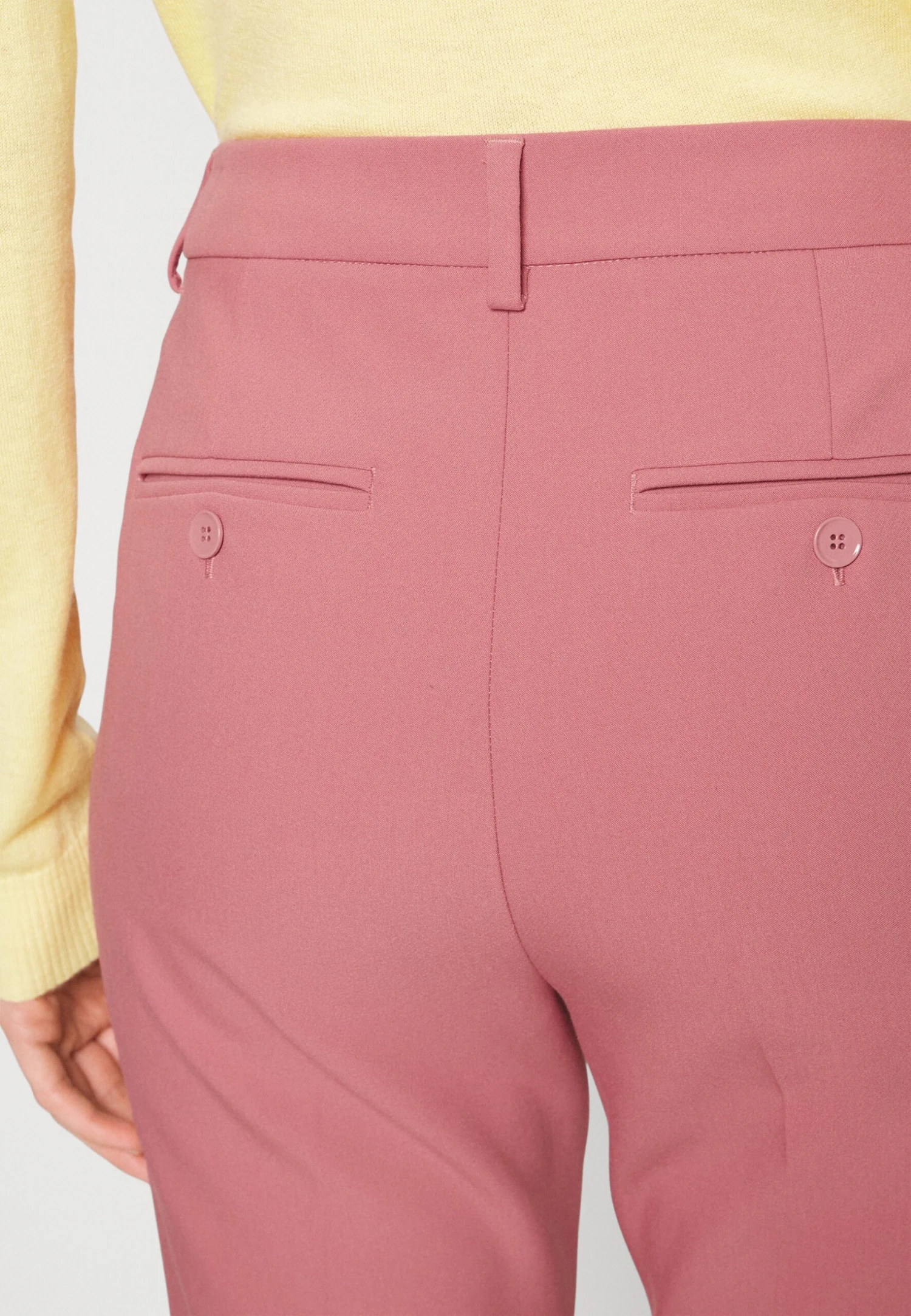 RANA - Spodnie Materiałowe - Peonia - obrazek 6