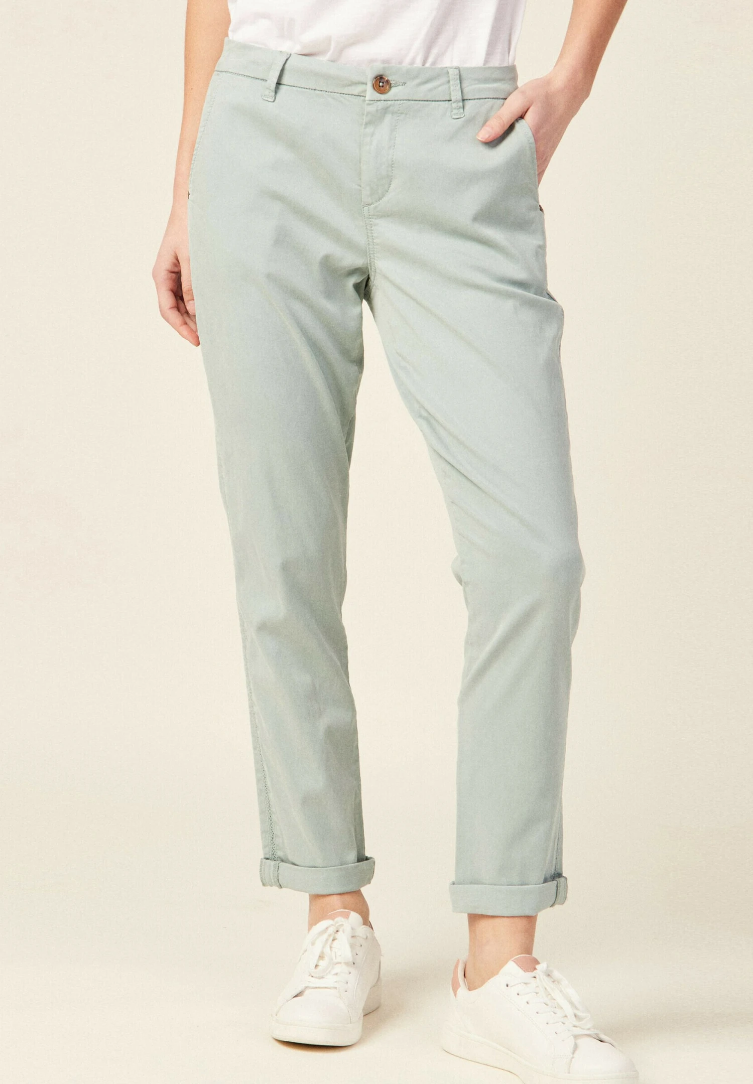 Chinosy - Vert Pastel