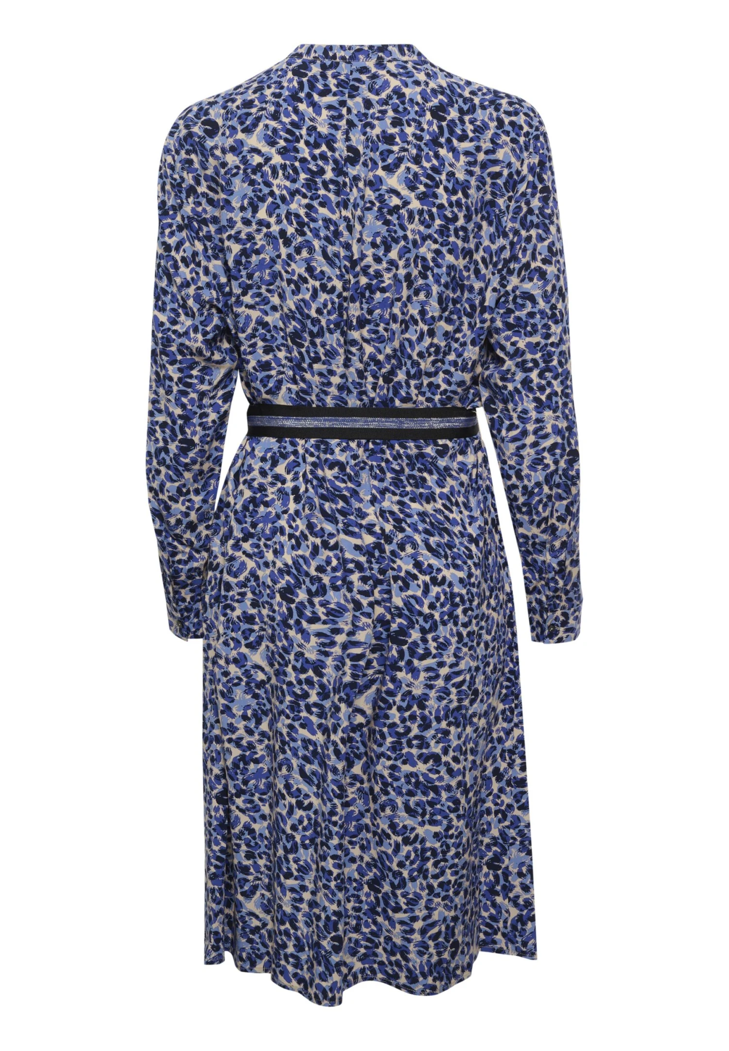 Saint Tropez PELÉSZ - Sukienka Koszulowa - Night Sky Leo Florals - obrazek 6