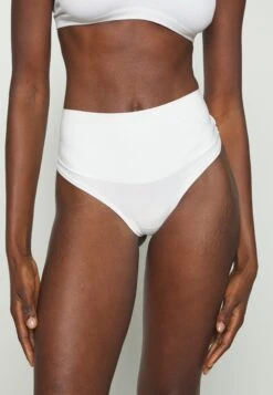 Spanx COTTON COMFORT THONG - Stringi - White