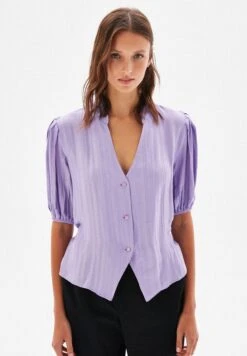 BALLOON SLEEVE - Koszula - Lilac