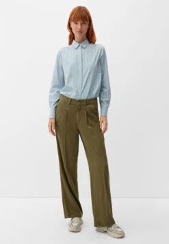 S.Oliver Jeansy Relaxed Fit - Olivgrün