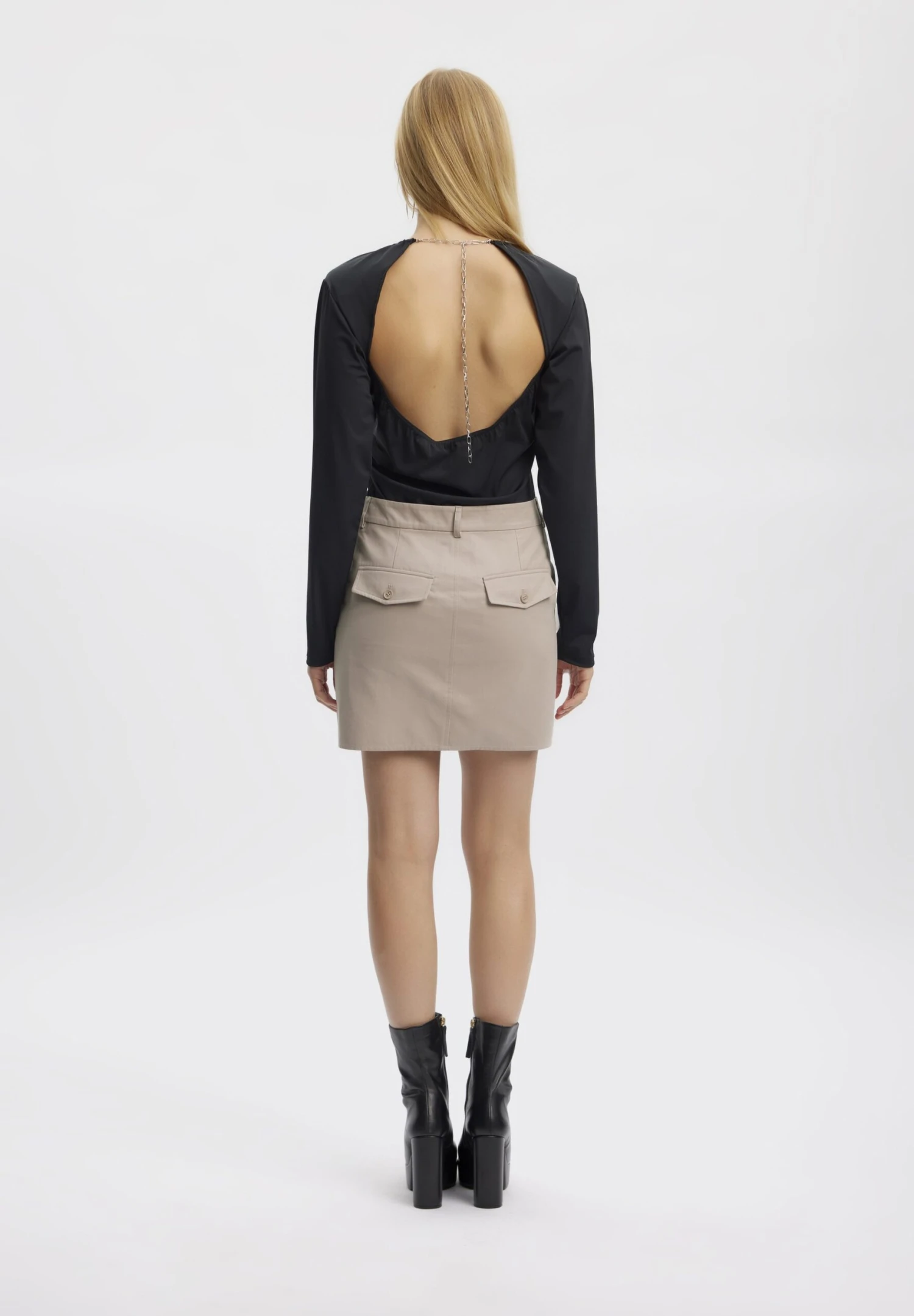 Gestuz JIA SL - Bluzka - Black - obrazek 2