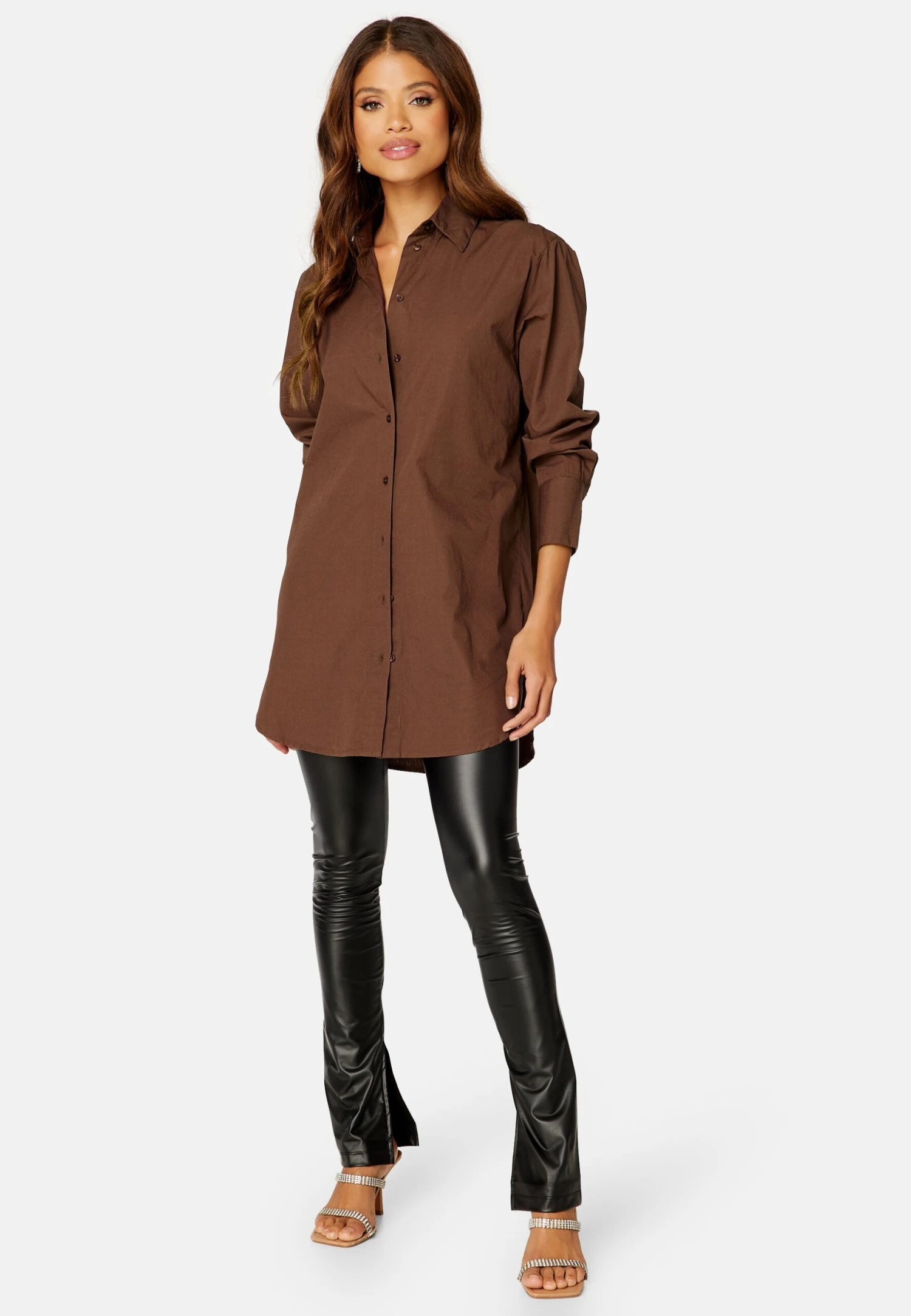 MINOU - Koszula - Brown - obrazek 2