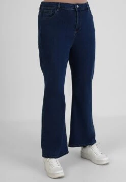 ALIA - Jeansy Bootcut - Blue