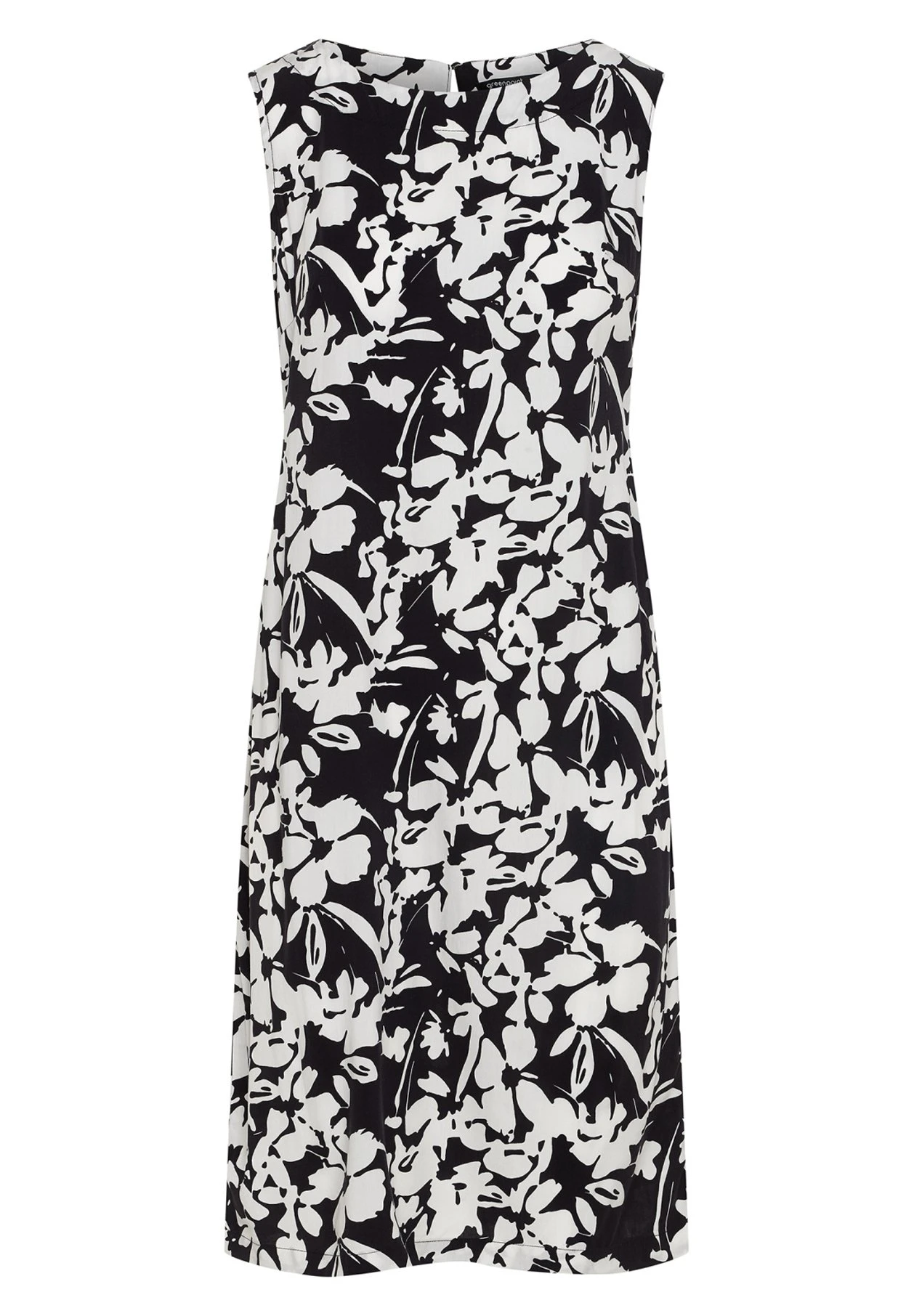 Sukienka Letnia - Black/white Flowers - obrazek 5